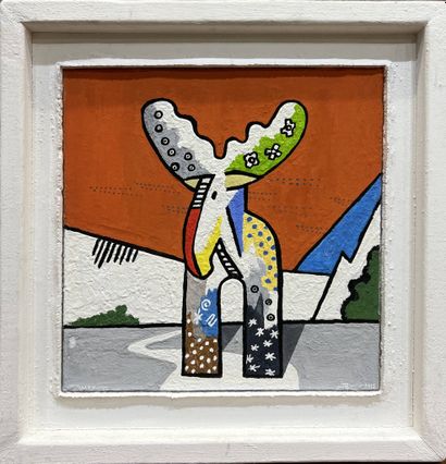 LAFORTUNE Jacky (né en 1946)
Caribou, 2015
peinture...