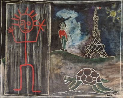 CHENU Didier (b. 1956)
The dream of a city...