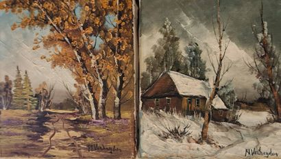 VERHEYDEN Nora (XX)
L'hiver - L'automne
Deux...