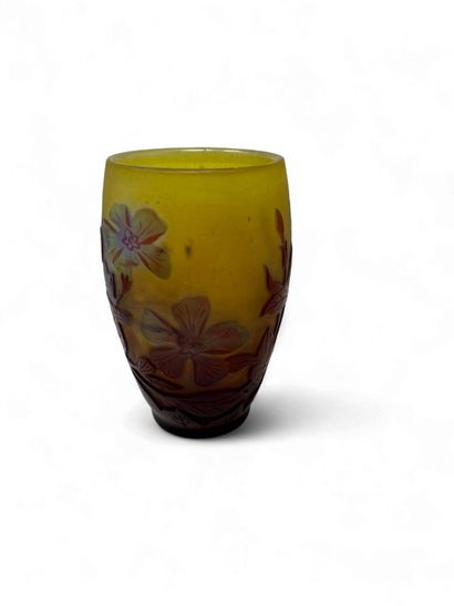 TRAVAIL FRANCAIS XX
Vase en verre multicouche...