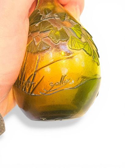 GALLE (Dans le goût de)
Vase soliflore.
Epreuve...