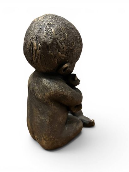 TAMARA - XXI - XX
Enfant endormi au nounours
Sculpture...