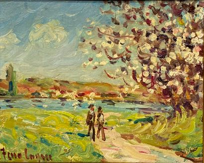 FERRO LA GRÉE Georges (b. 1941) 
Promenade,...