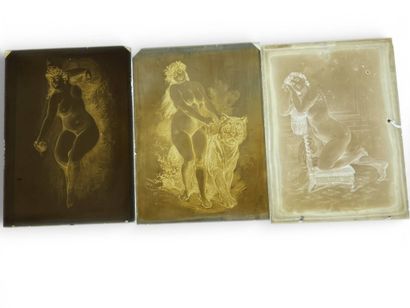 Erotica, erotic visuals, nudes. 19th century....