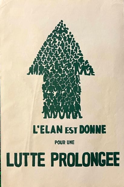 MAI 68 - AFFICHE
ANONYME
L'élan est donné...