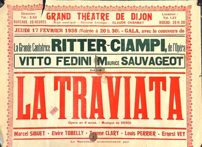 [AFFICHE - SPECTACLE]
La Traviata de Verdi,...