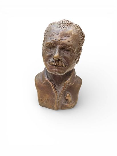 CABANES Frédéric (XX)
Buste de Georges Brassens,...