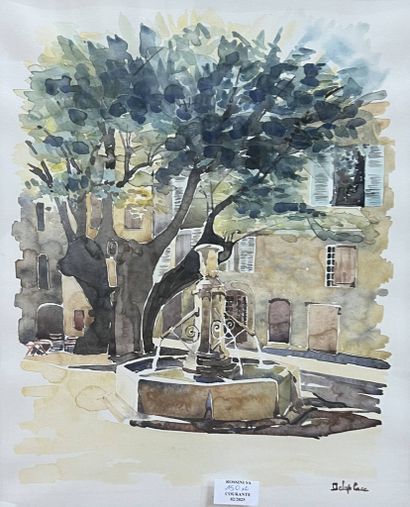 DELAPLACE Armelle (XX-XXI)
Le pont - Place...