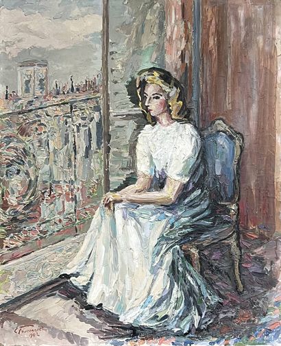 FAUCONNIER Émile Eugène (1857-1920)
Woman...