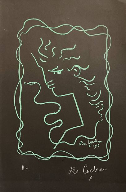COCTEAU Jean (1889-1963)
Femme au serpent,...