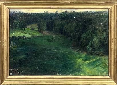 SELIGER Max, 1865-1920,
Lisière de forêt,...