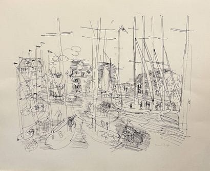 DUFY Raoul, d'après
reproduction d'une œuvre...
