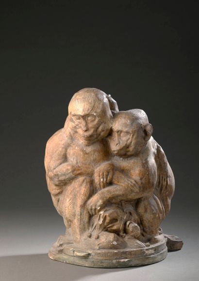 COLLIN Albéric, 1886-1962, 
Saltimbanques...