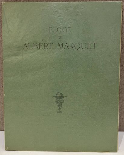 MARQUET Albert, d'après 
Eloge de Pierre...