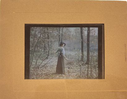 Louis DUFAY (1874-1936). Dioptichrome (color...