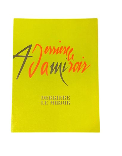 ADAMI Valério, d'après 
Derrière Le Miroir...