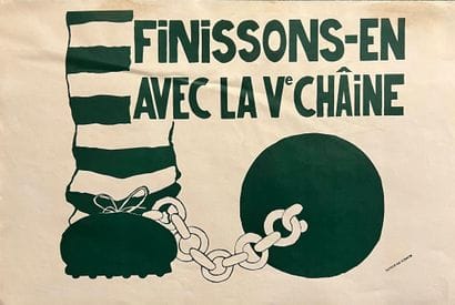 MAI 68 - AFFICHE
ANONYME
Finissons-en avec...