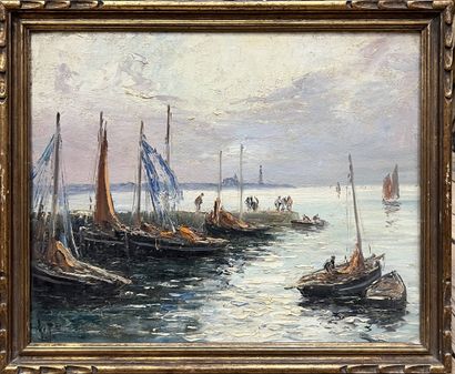 MODERN SCHOOL (XX)
Le Pouliguen, Brittany
oil...