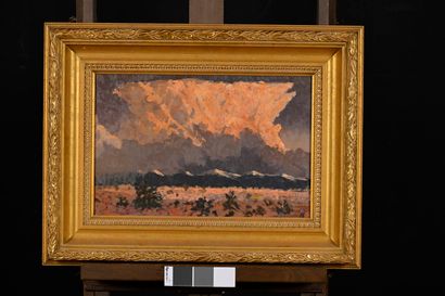 DOWNEY Dennis, born 1941
Anvil cloud, 1998
oil...