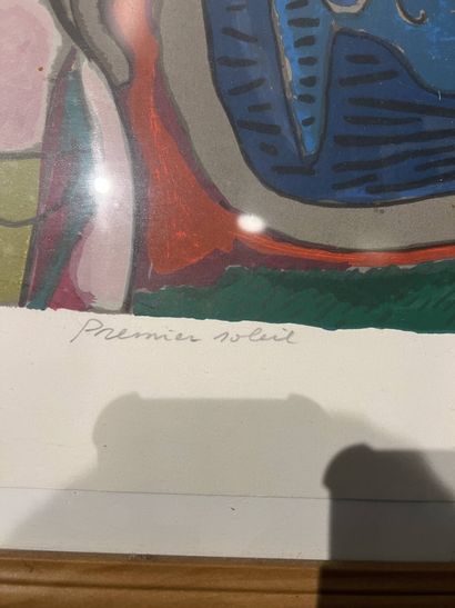 CORNEILLE (1922-2010)
Premier soleil, 1997,...