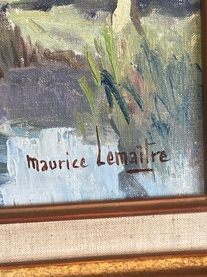 LEMAITRE Maurice (1929-2018)
Les bords du...