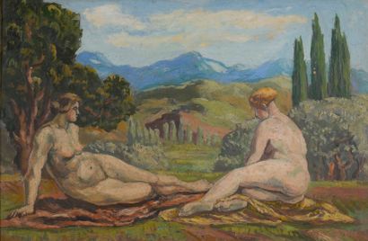 GIRIEUD Pierre Paul, 1876-1948
Two nudes...