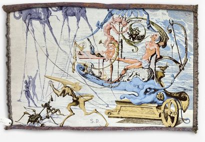 DALI Salvador, d'après 
Le char de Bacchus...