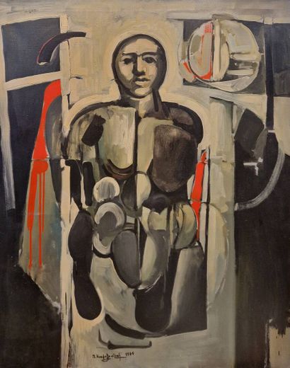 KOUFOVASSILIS Petros (né en 1949)
Etude 1984
Huile...