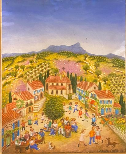 PETIT Danielle (1921-1997)
L’Ascension d’Élie...