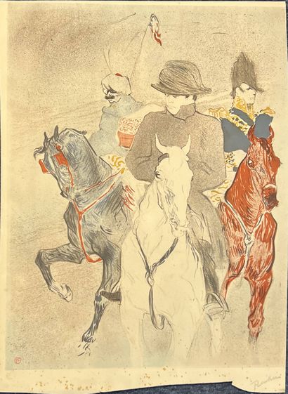 TOULOUSE-LAUTREC Henri de, d'après 
Napoléon...