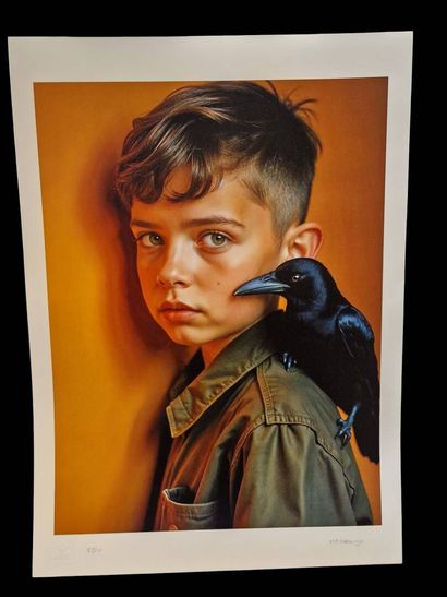 MR STRANGE (né en 1964)
Ilie and the crow
Giclée...