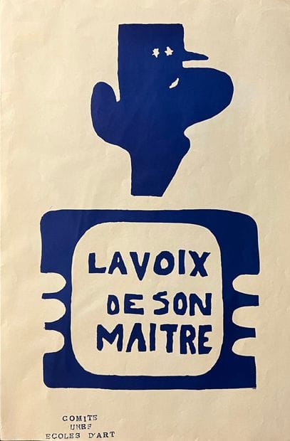 MAI 68 - AFFICHE
ANONYME
La voix de son maitre
Affiche...