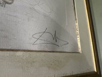 DALI Salvador, d'après 
Saint Georges terrassant...