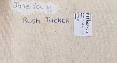 YOUNG Carol (c.1972)
Bush Tucker
Peinture...