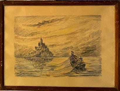 LAVAL Fernand (1886-1966)
Barque devant le...