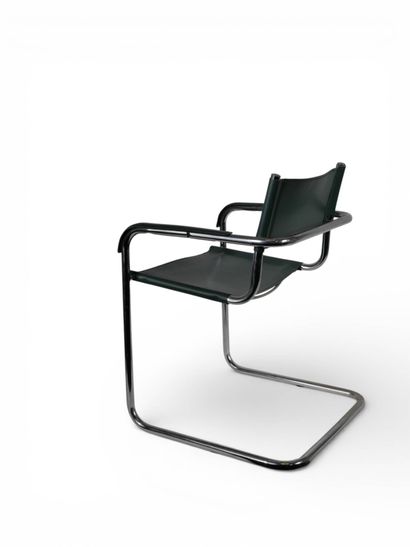 TRAVAIL MODERNE (XX)
Paire de fauteuils,...