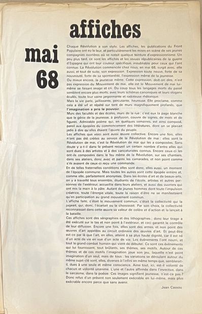 affiches Mai 68
partie de l'album édité par...