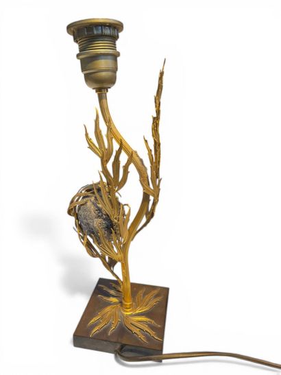 Willy DARO (XXe siècle)
Lampe en bronze et...