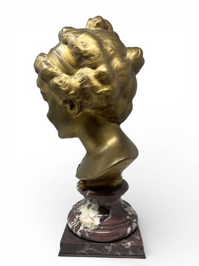 GIRAMELLA (XIX-XX)
Buste de femme 
Epreuve...