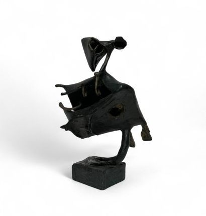 ECOLE MODERNE 
Sans titre, 
Bronze de forme...