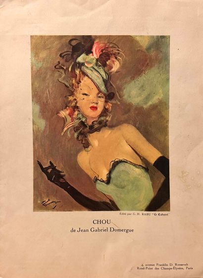 DOMERGUE Jean Gabriel, d'après 
Chou
Menu...