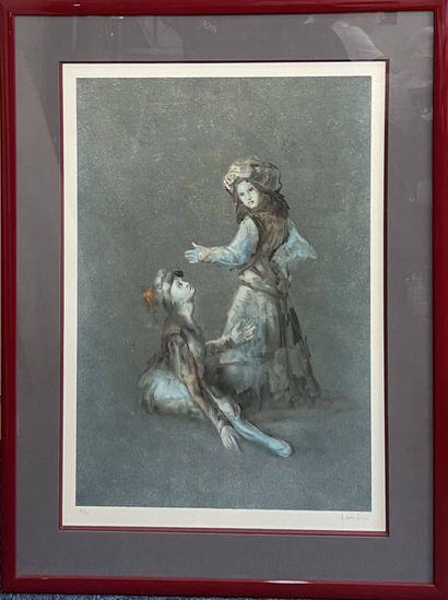 FINI Leonor (1907-1996)
Barucco,
lithographie...