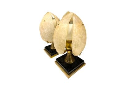 TRAVAIL MODERNE ITALIEN
Paire de lampes de...