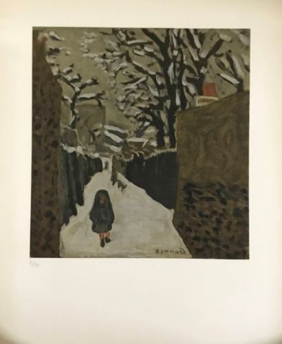 BONNARD Pierre, d'après 
Lithographie sur...
