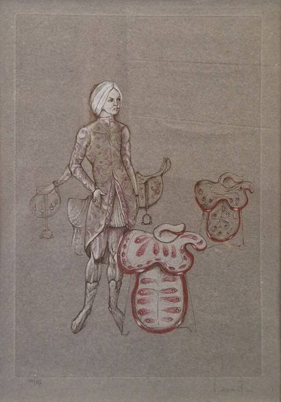 FINI Léonor (1907-1996)
Cavalier et étude...