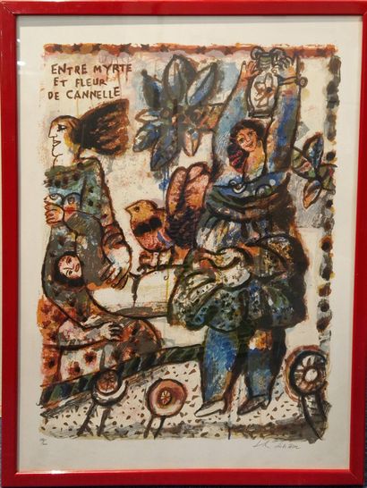 TOBIASSE Théo (1927-2012)
Entre myrtes et...