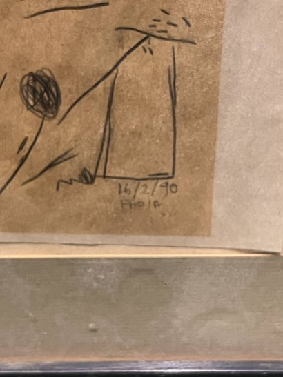 HADDAD Fadia (née en 1959)
Sans titre, 16/2/90
technique...