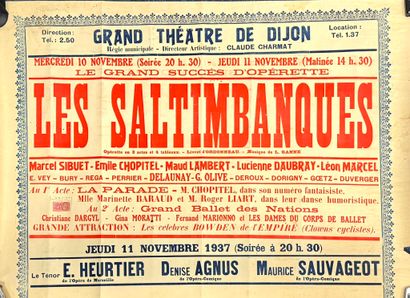 [AFFICHE - SPECTACLE]
Les saltimbanques au...