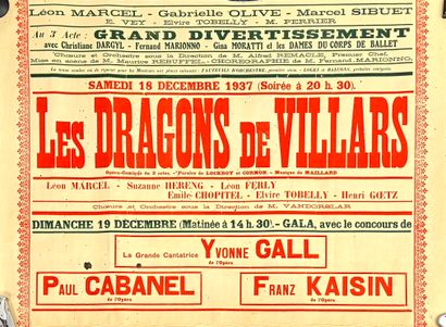 [AFFICHE - SPECTACLE]
Les dragons de Villars,...
