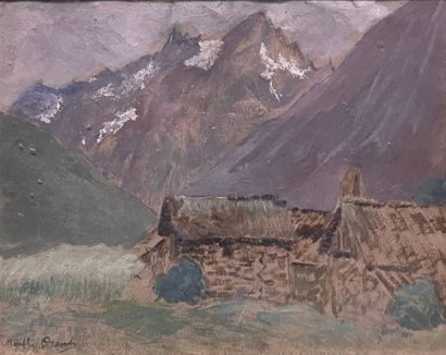 ORANT Marthe (1874-1957)
Paysage de montagne
Huile...